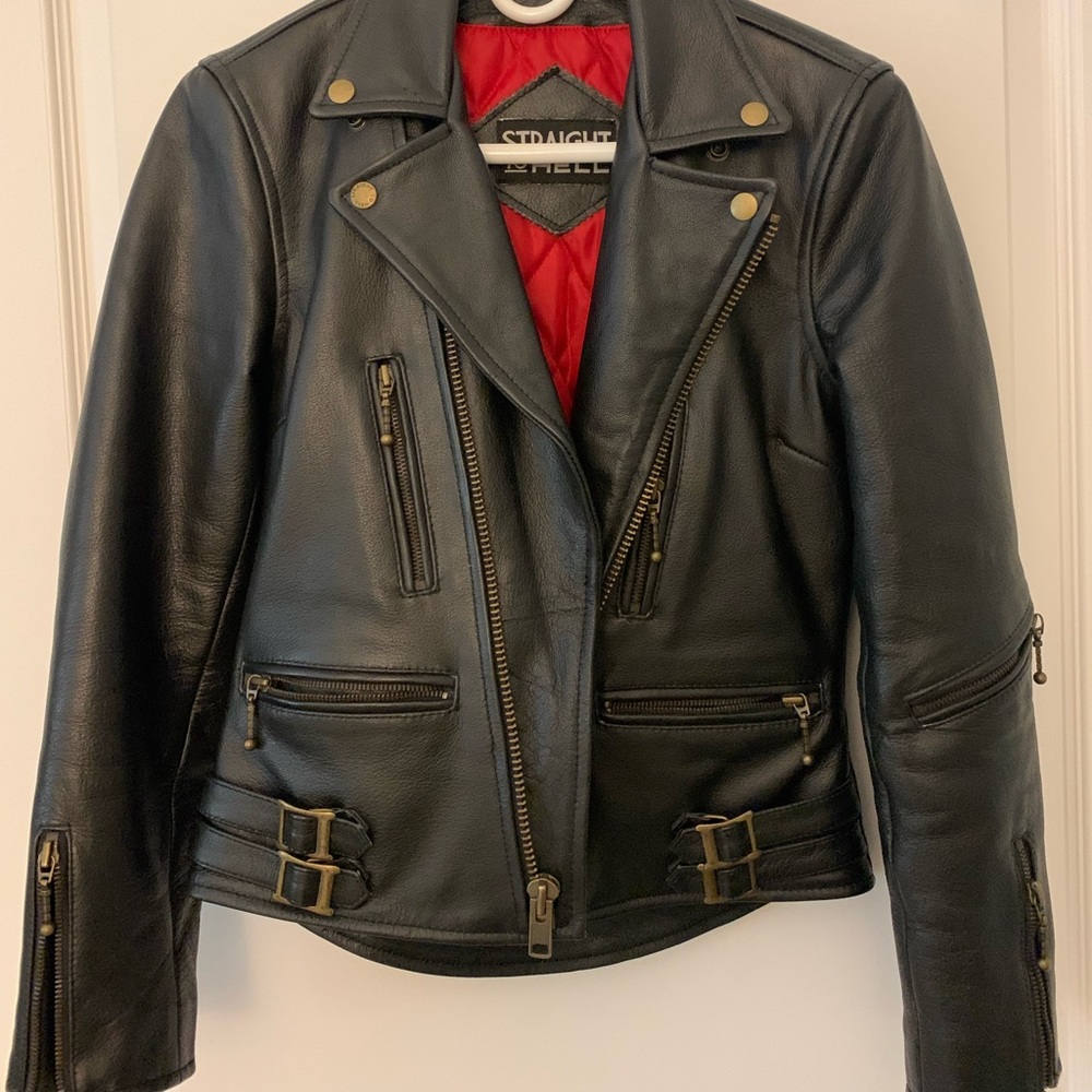 Leather jacket